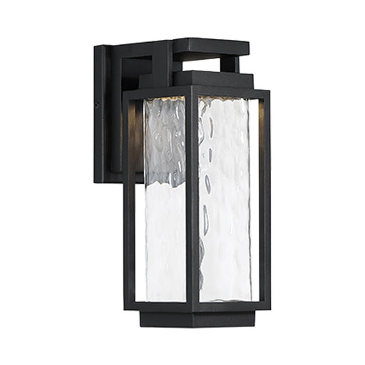 Two If By Sea Outdoor LED Wall Light in Black.