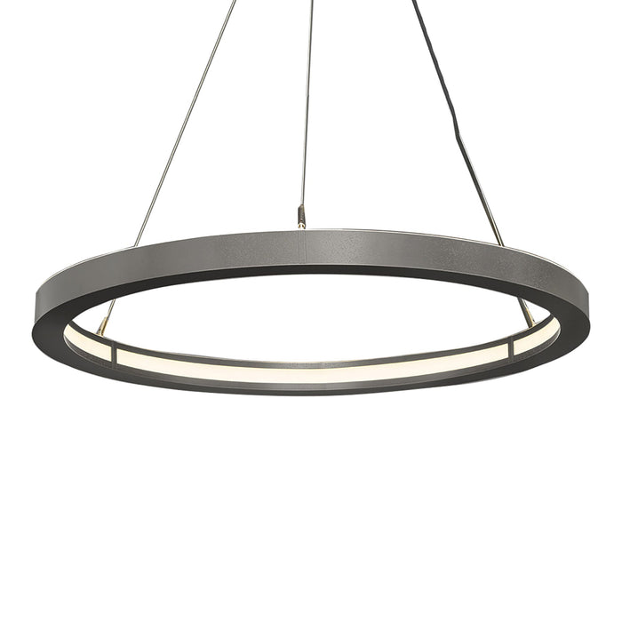Boks LED Pendant Light in Smoked Silver (Large).