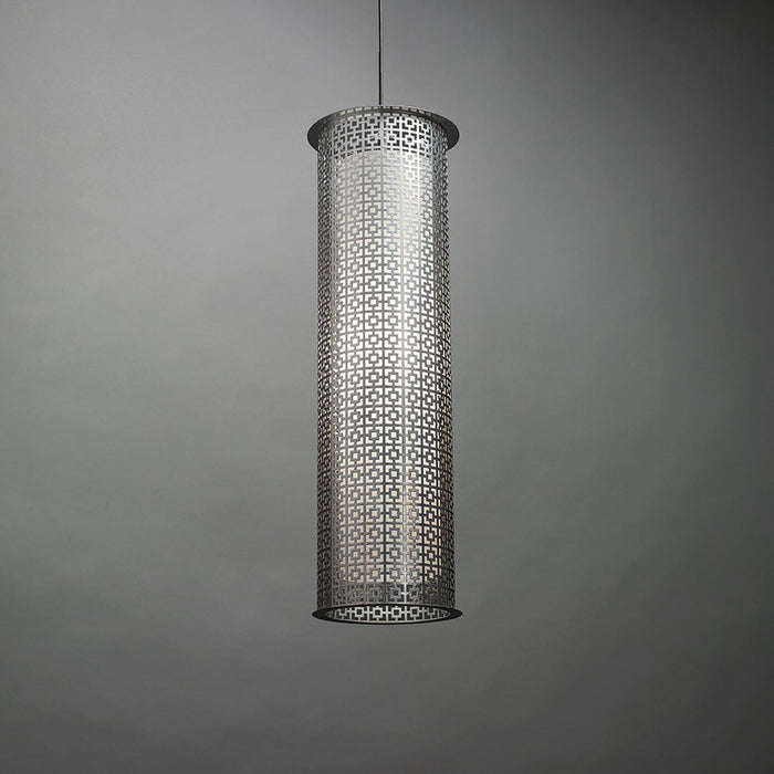 Clarus Tall Pendant Light in Detail.