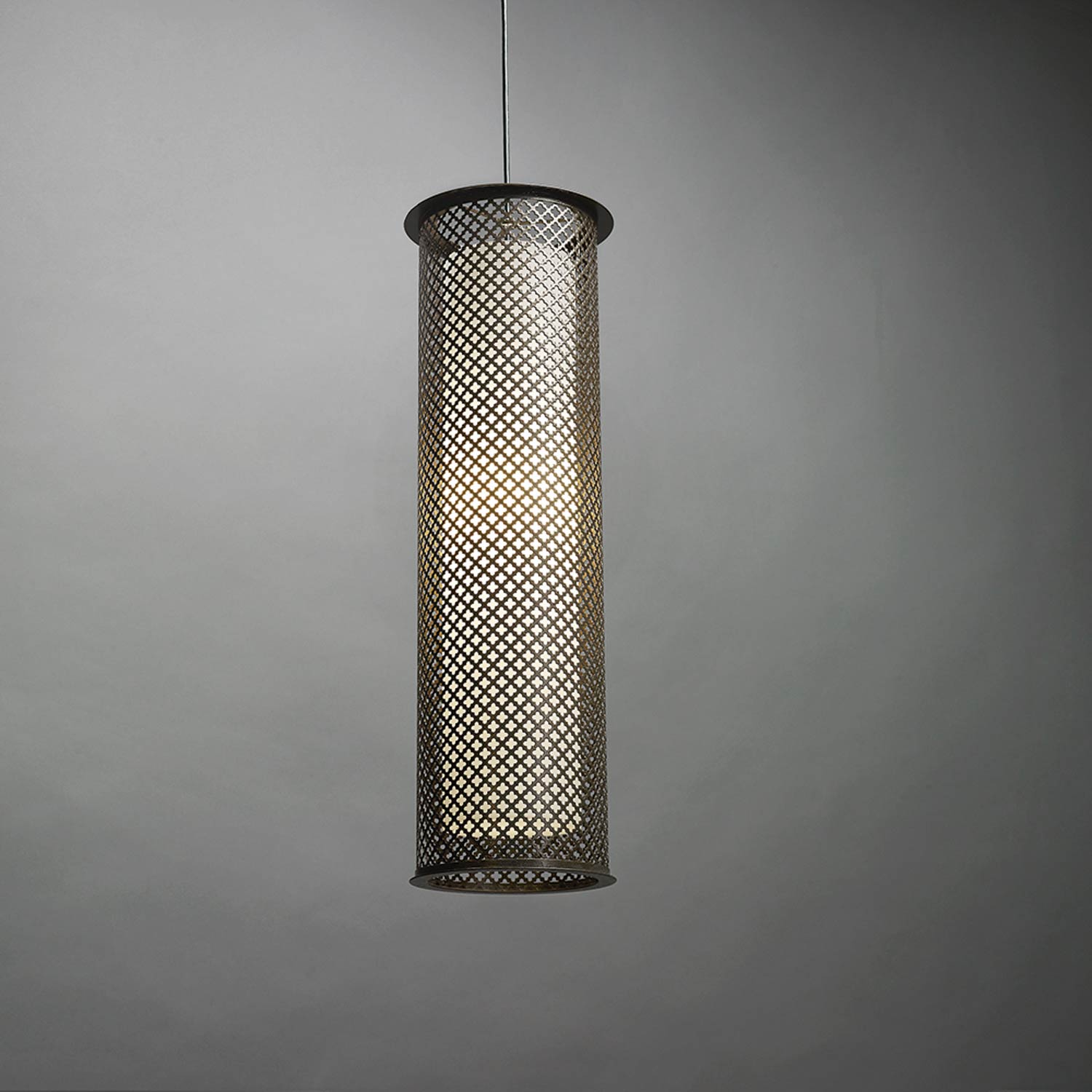 Clarus Tall Pendant Light in Detail.