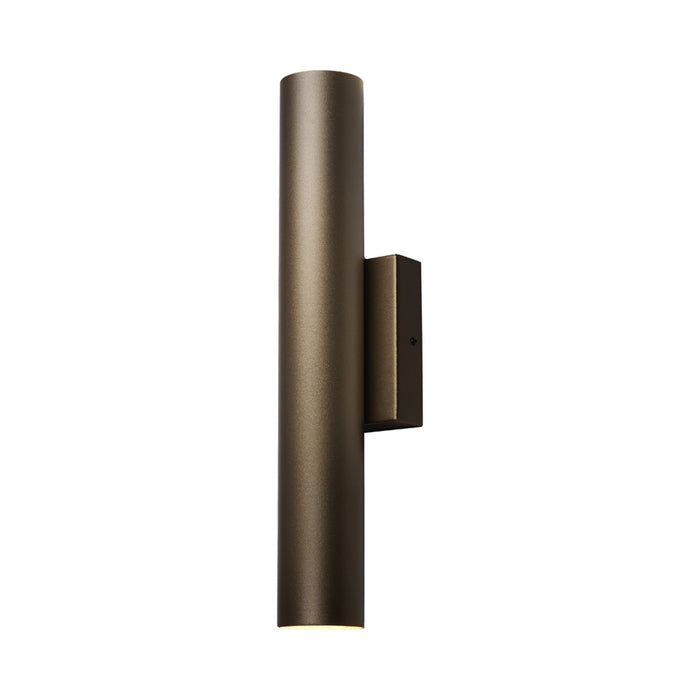 Cylo LED Wall Light in Cast Bronze.