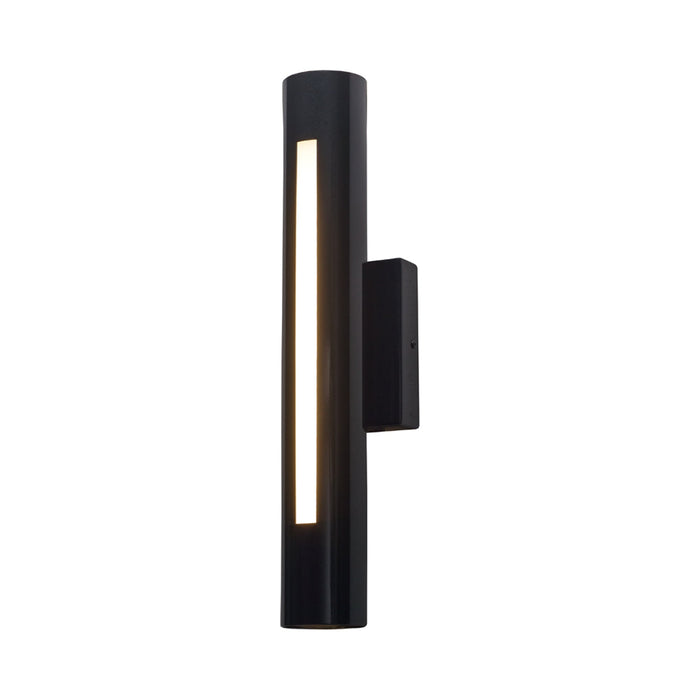 Cylo Slit LED Wall Light in Black Pearl.