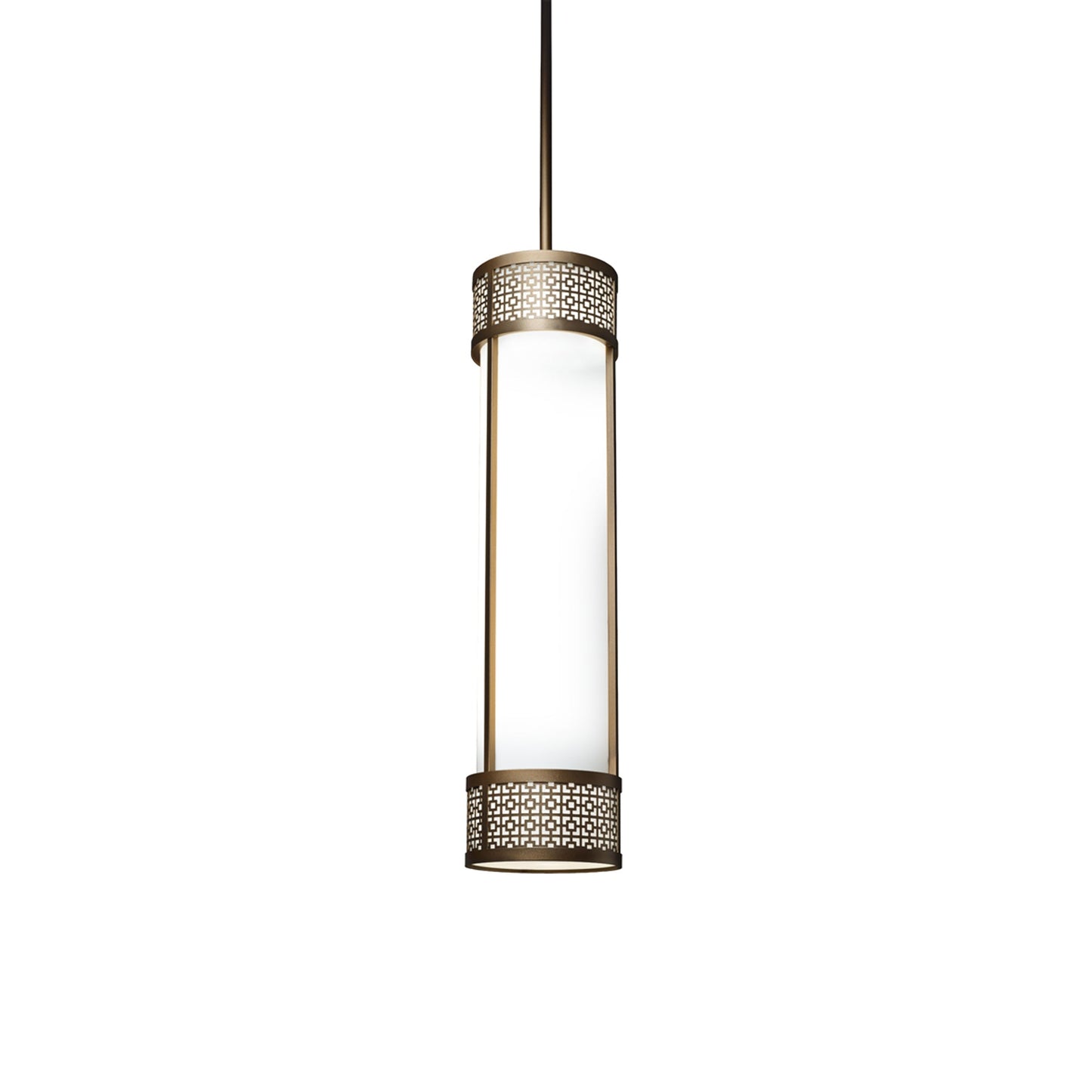 Duo Cylindrical LED Pendant Light.