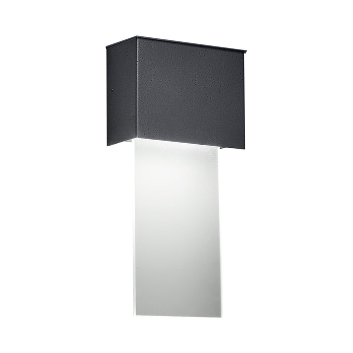 Eo Lumenice LED Wall Light in Smoked Silver (14-Inch).