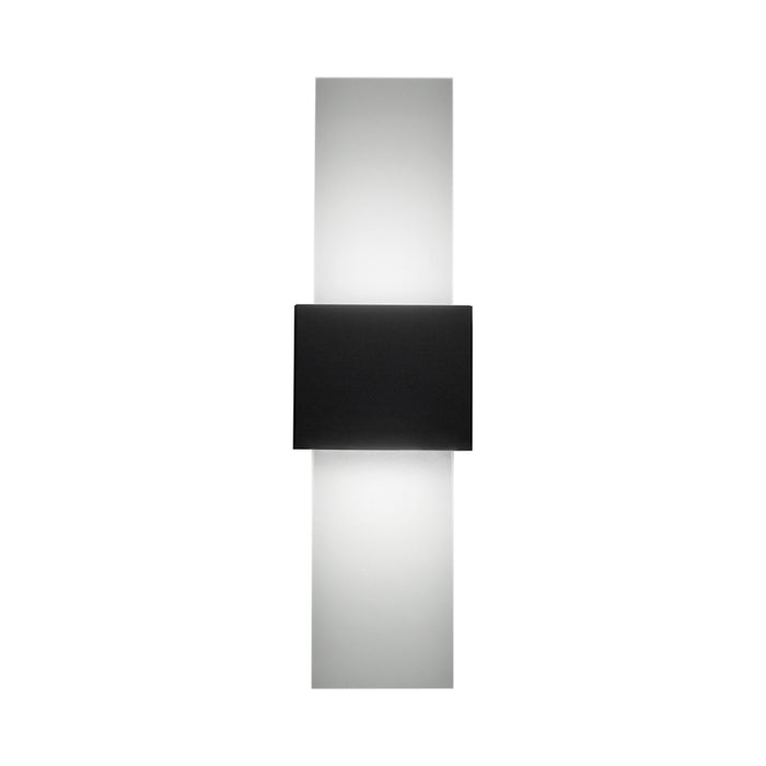 Eo Lumenice LED Wall Light in Smoked Silver (23-Inch).
