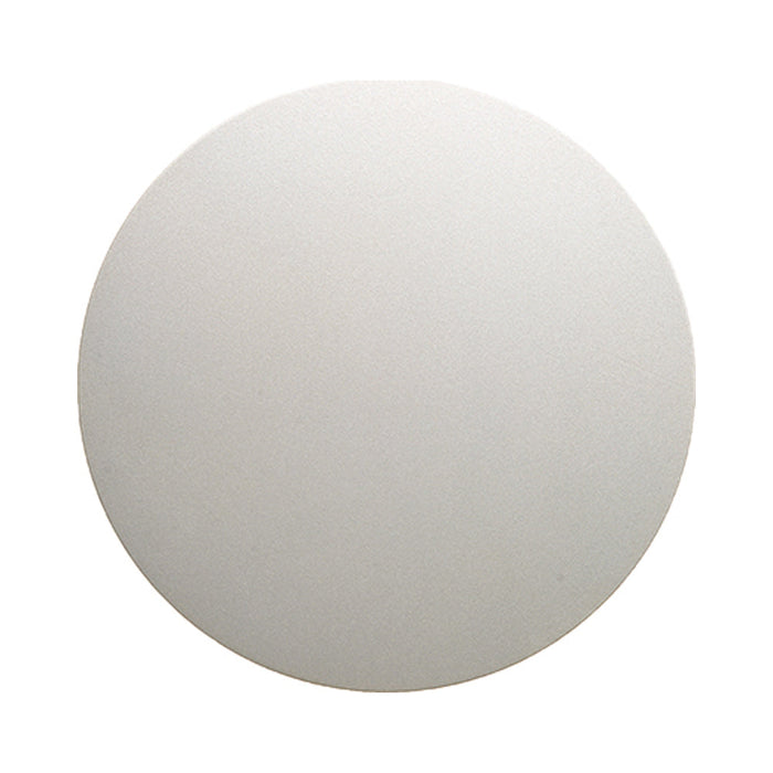 Fortis LED Wall Light in Round/Satin Pewter.