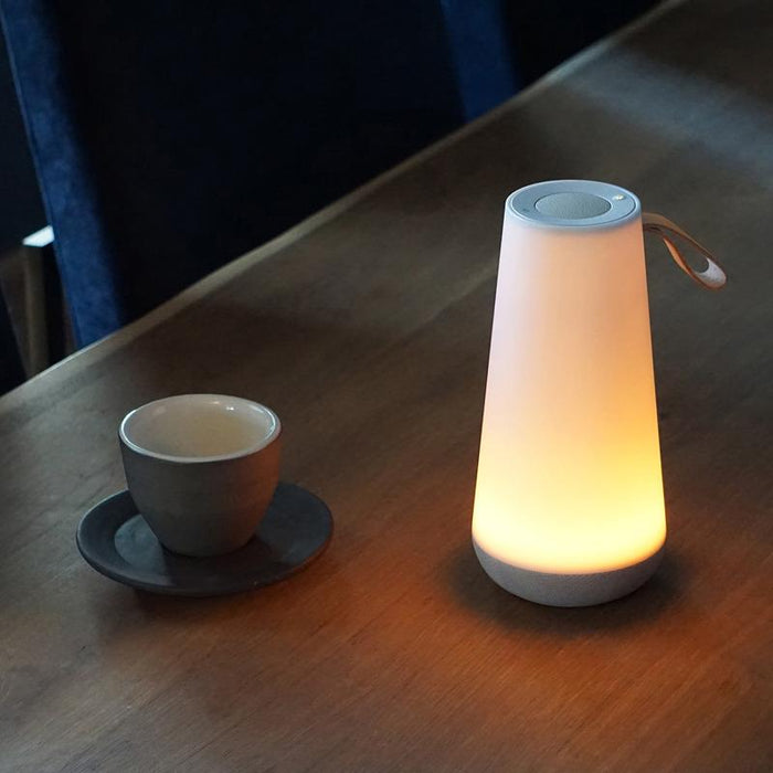 UMA LED Mini Sound Lantern in living room.