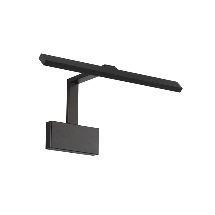 Uptown LED Swing Arm Light in Black (Small).