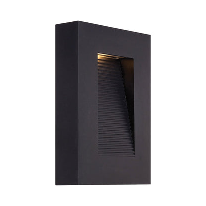 Urban LED Wall Light in Small/Black.