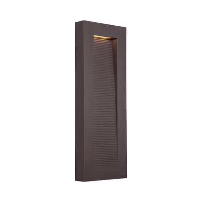 Urban LED Wall Light in Large/Bronze.