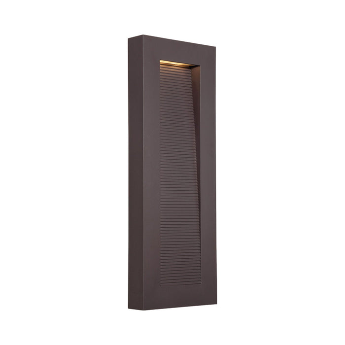 Urban LED Wall Light in Large/Bronze.