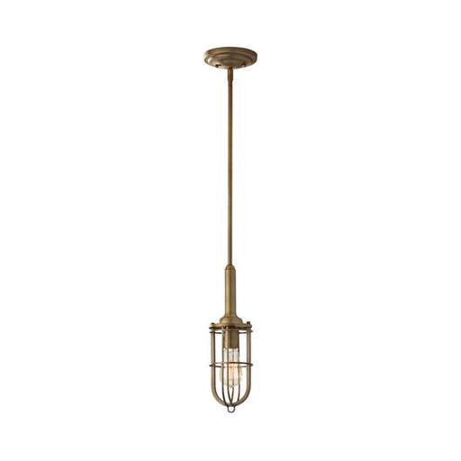 Urban Renewal Closed Cage Pendant Light in Clear.