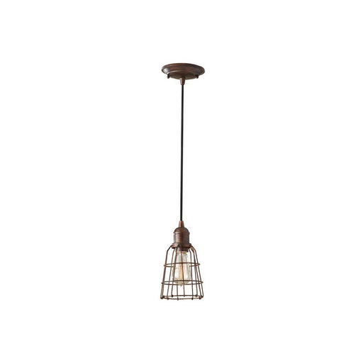 Urban Renewal Open Cage Pendant Light in Clear.