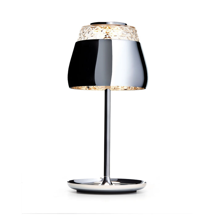 Valentine LED Table Lamp in Black.