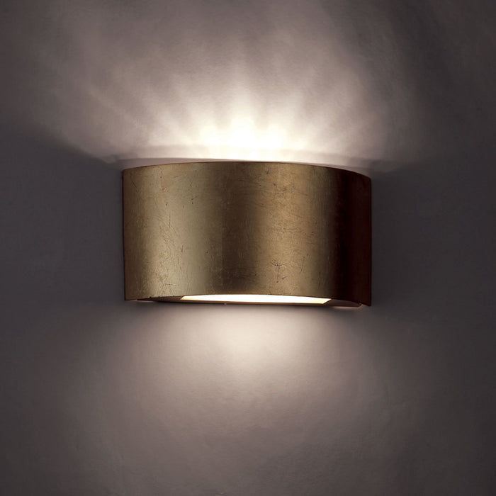 Vermeil LED Wall Light in Detail.
