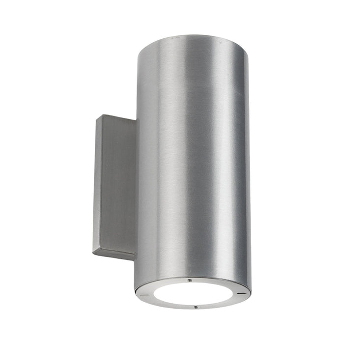 Vessel Outdoor LED Up and Down Wall Light in 2-Light/Brushed Aluminum.