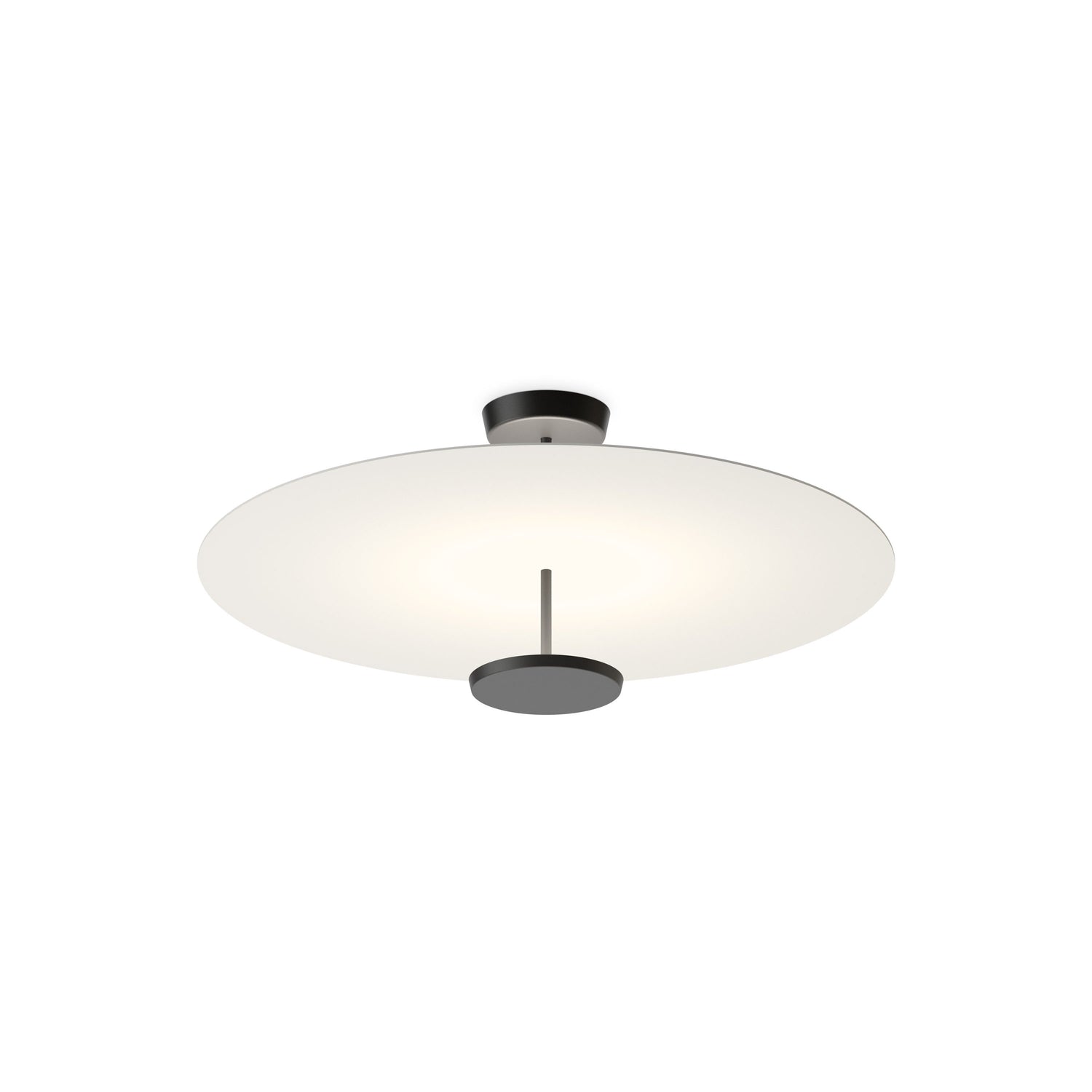 Flat LED Semi Flush Ceiling Light.