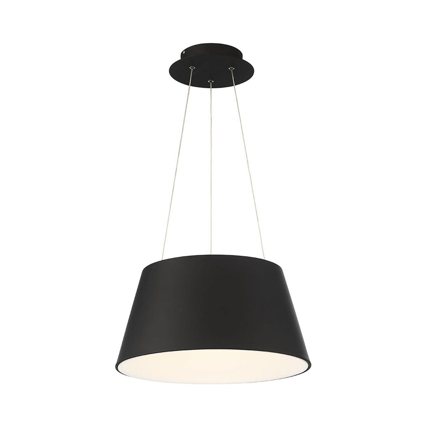 Vida LED Pendant Light in Black (Small).