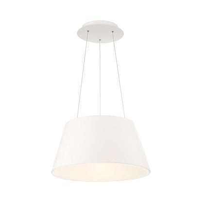 Vida LED Pendant Light in White (Small).