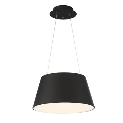 Vida LED Pendant Light in Black (Large).