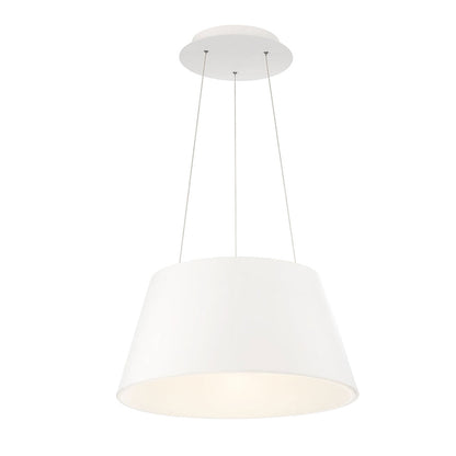 Vida LED Pendant Light in White (Large).