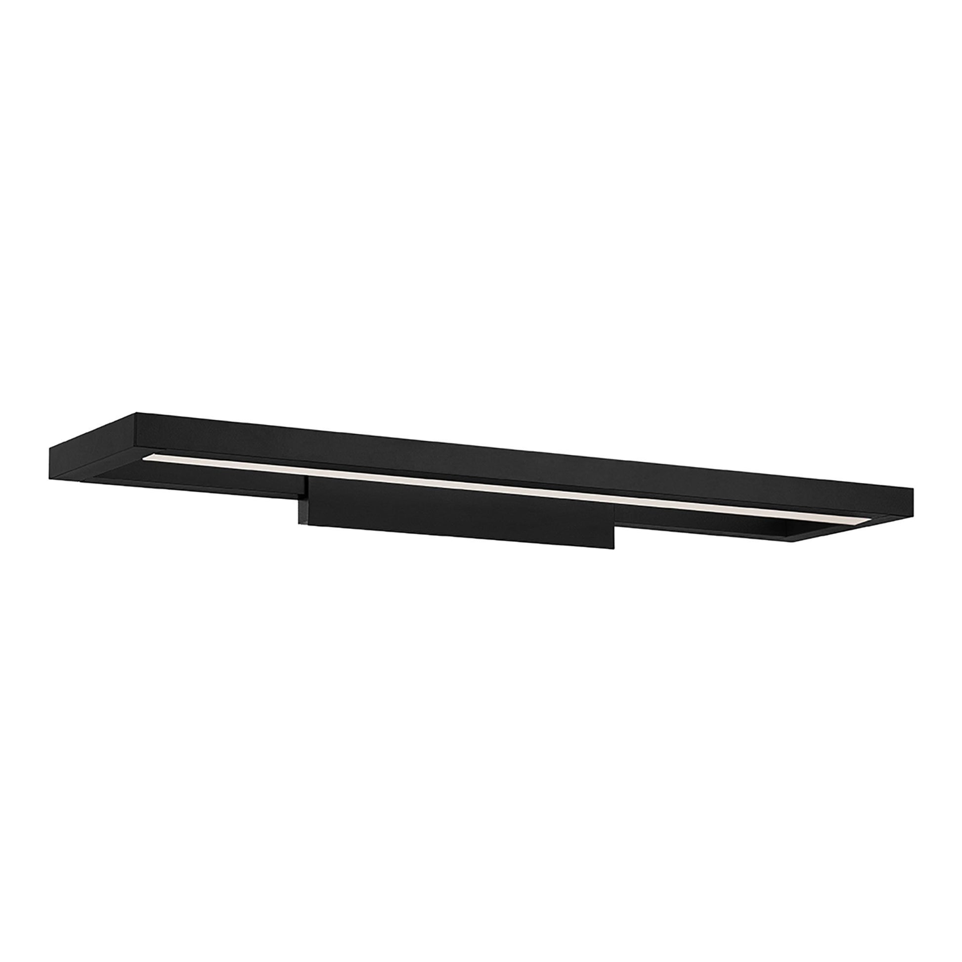View LED Bath Vanity Light in Black (Large).