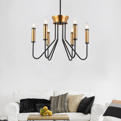 C2061 Chandelier in living room.