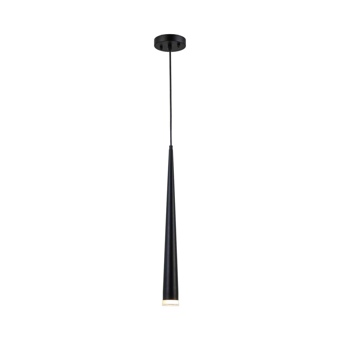P0417 LED Pendant Light in Black.