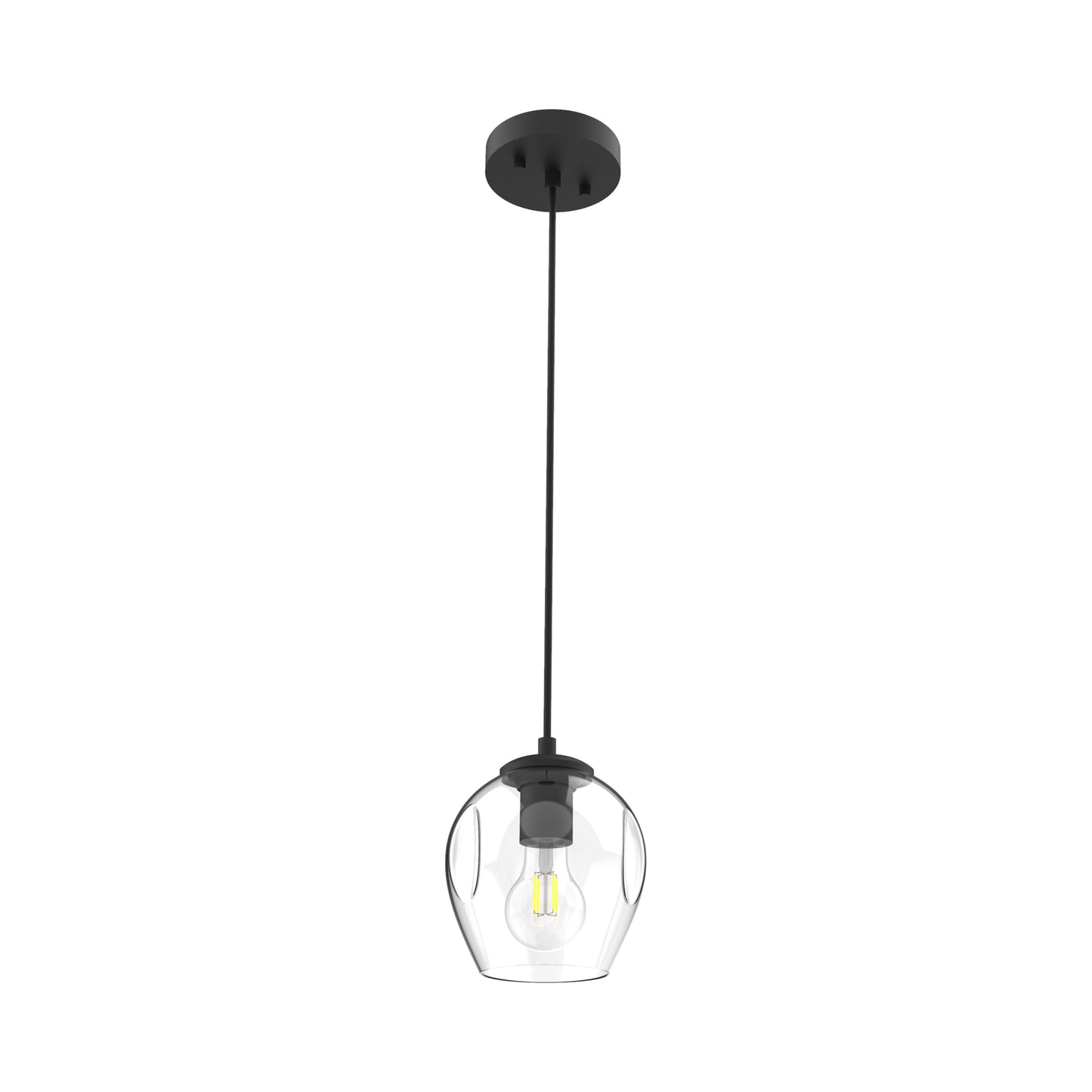 P2069 Pendant Light in Black.