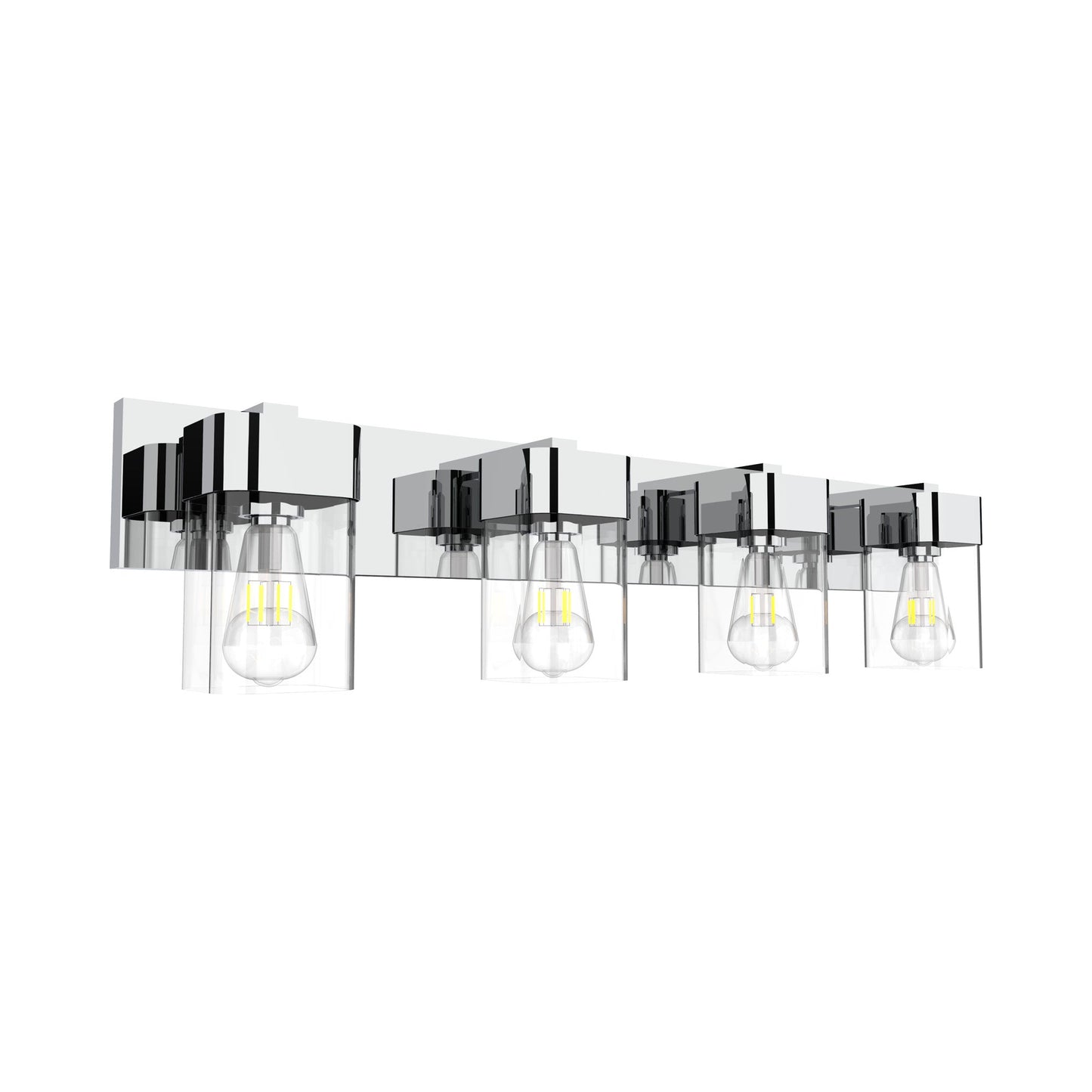 VL135 Vanity Wall Light in Chrome (4-Light).