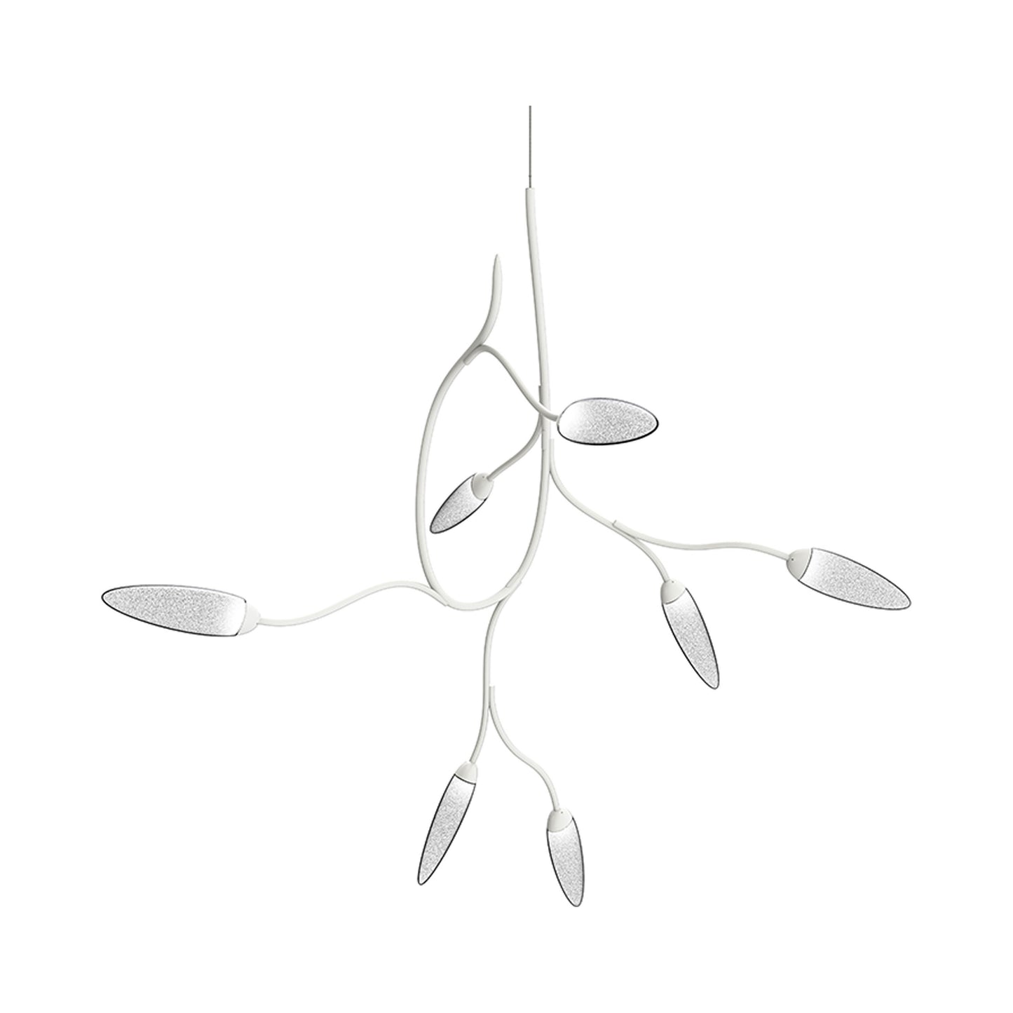 Vines™ LED Pendant Light in Satin White (7-Light).