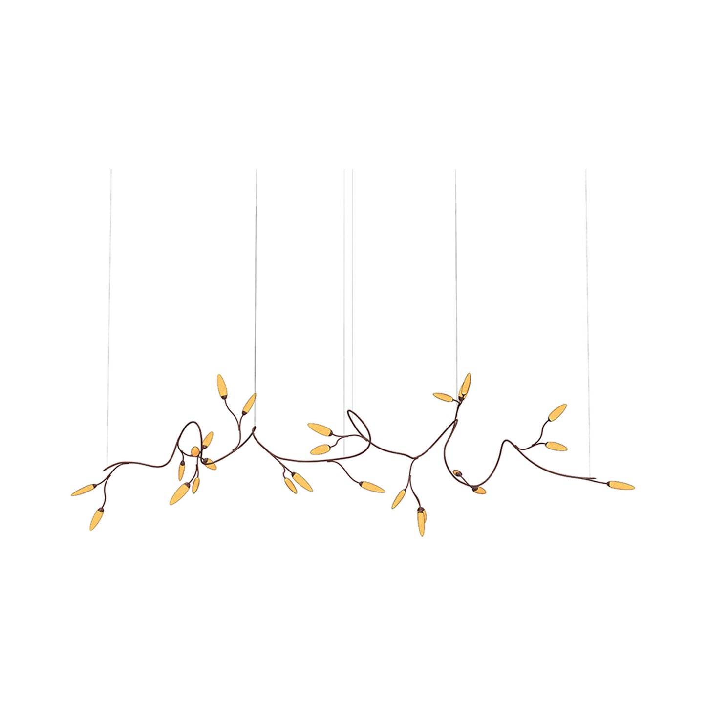 Vines™ LED Pendant Light in Coffee Bronze (26-Light).