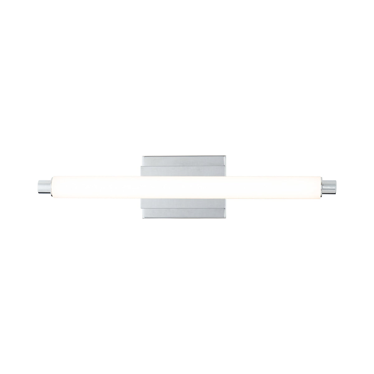 Vista LED Bath Vanity Wall Light in Chrome (Small).