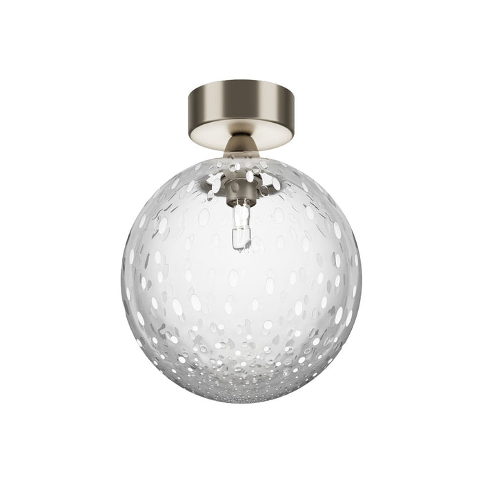 Bolle Semi Flush Mount Ceiling Light in Crystal Bubbles (G9/LED).