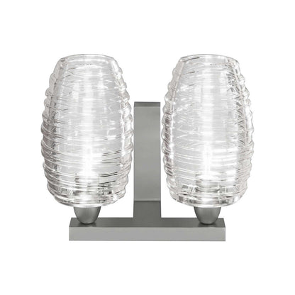 Damasco Wall Light in Crystal Crystal (7-Inch).