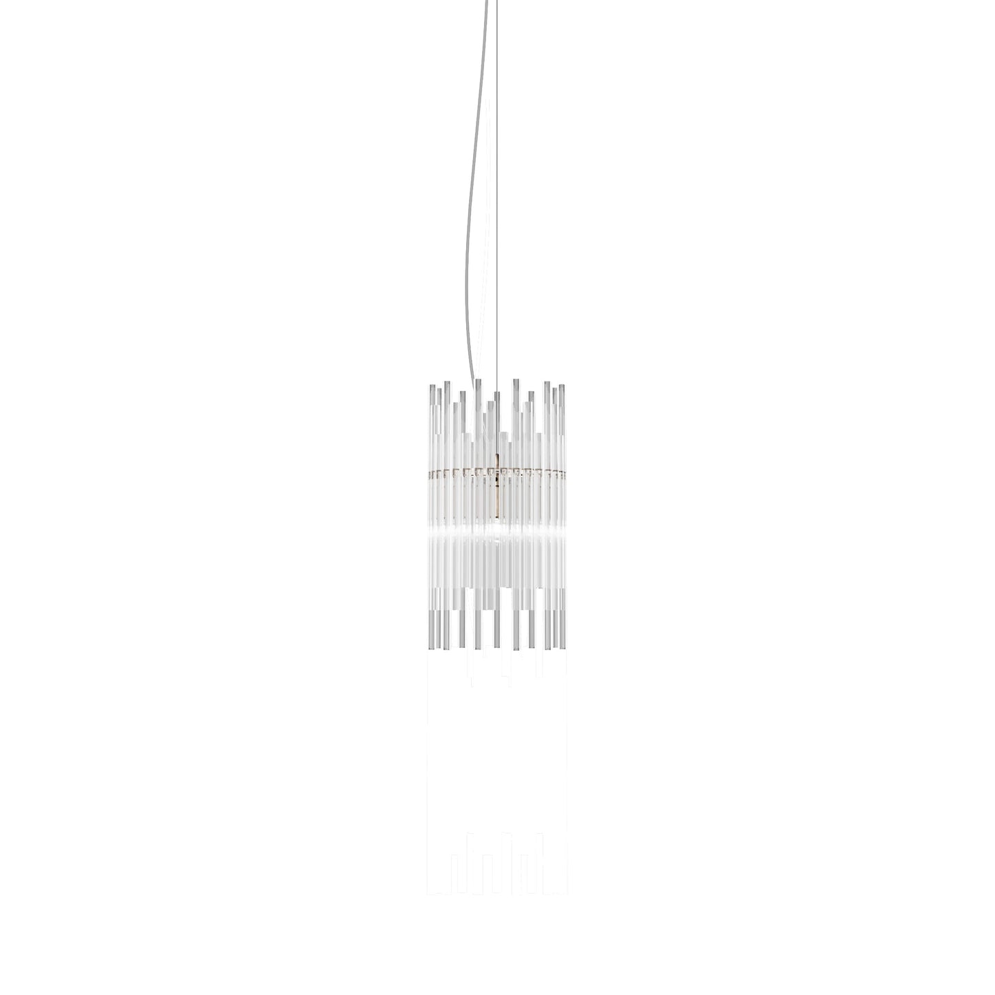 Diadema Pendant Light in Matt Bronze (14-Inch/7-Inch).