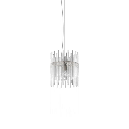 Diadema Pendant Light in Matt Bronze (14-Inch/12-Inch).