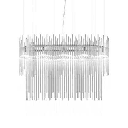 Diadema SP 02 Chandelier in Glossy Chrome.