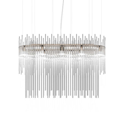 Diadema SP 02 Chandelier in Matt Bronze.