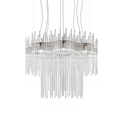 Diadema SP C_2 Chandelier in Matt Bronze.