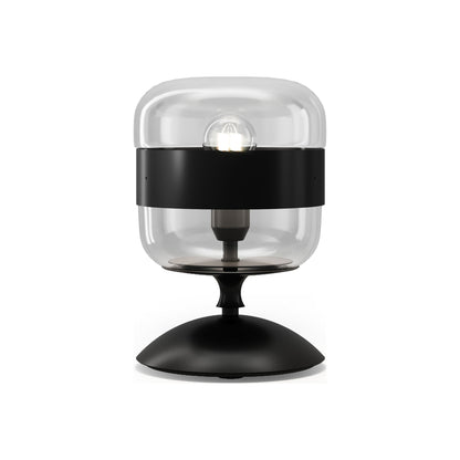 Futura Table Lamp in Crystal Black (Small).