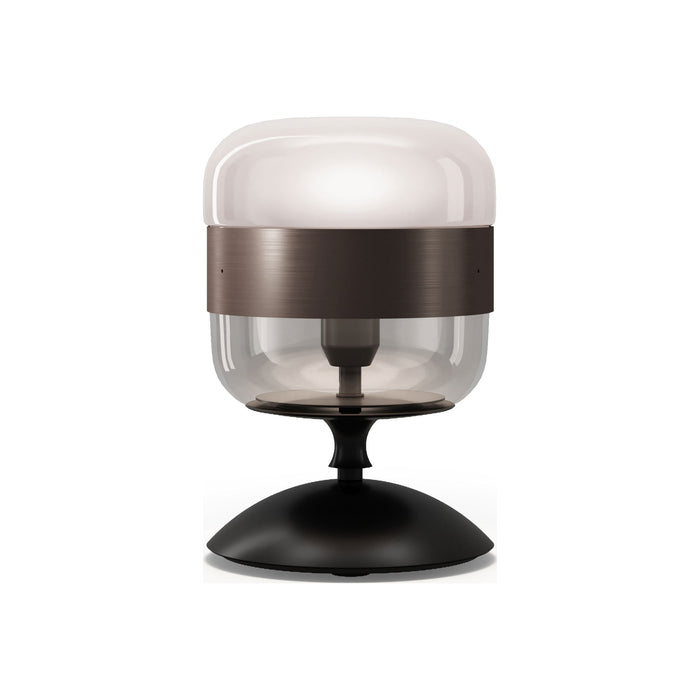 Futura Table Lamp in Smoky Brown (Small).