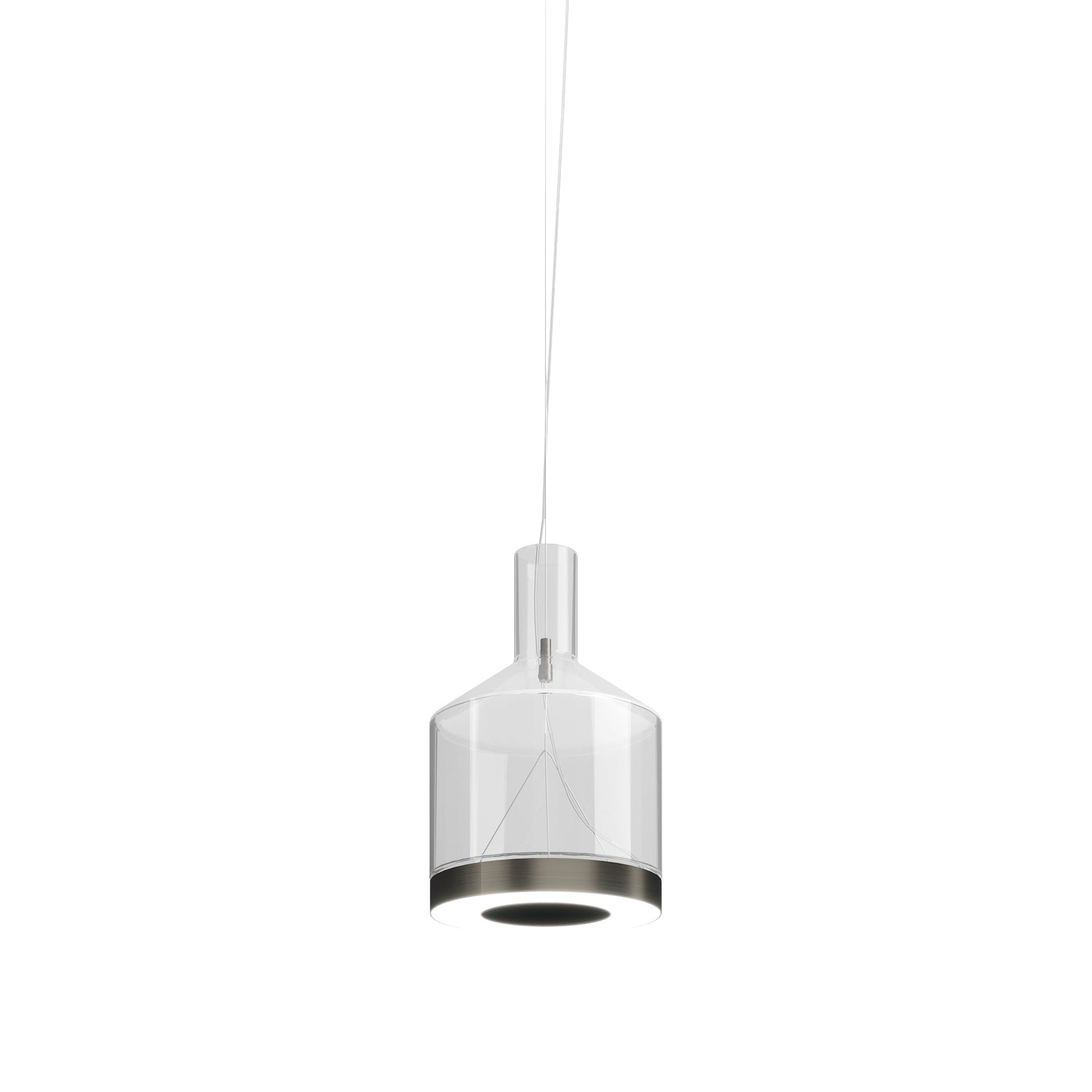 Medea SP 1 LED Pendant Light in Crystal Transparent.