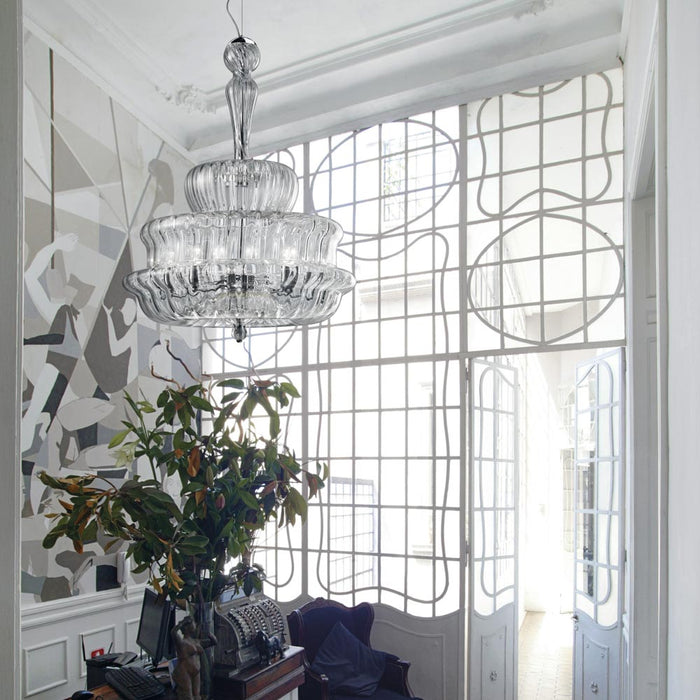 Novecento Pendant Light in living room.