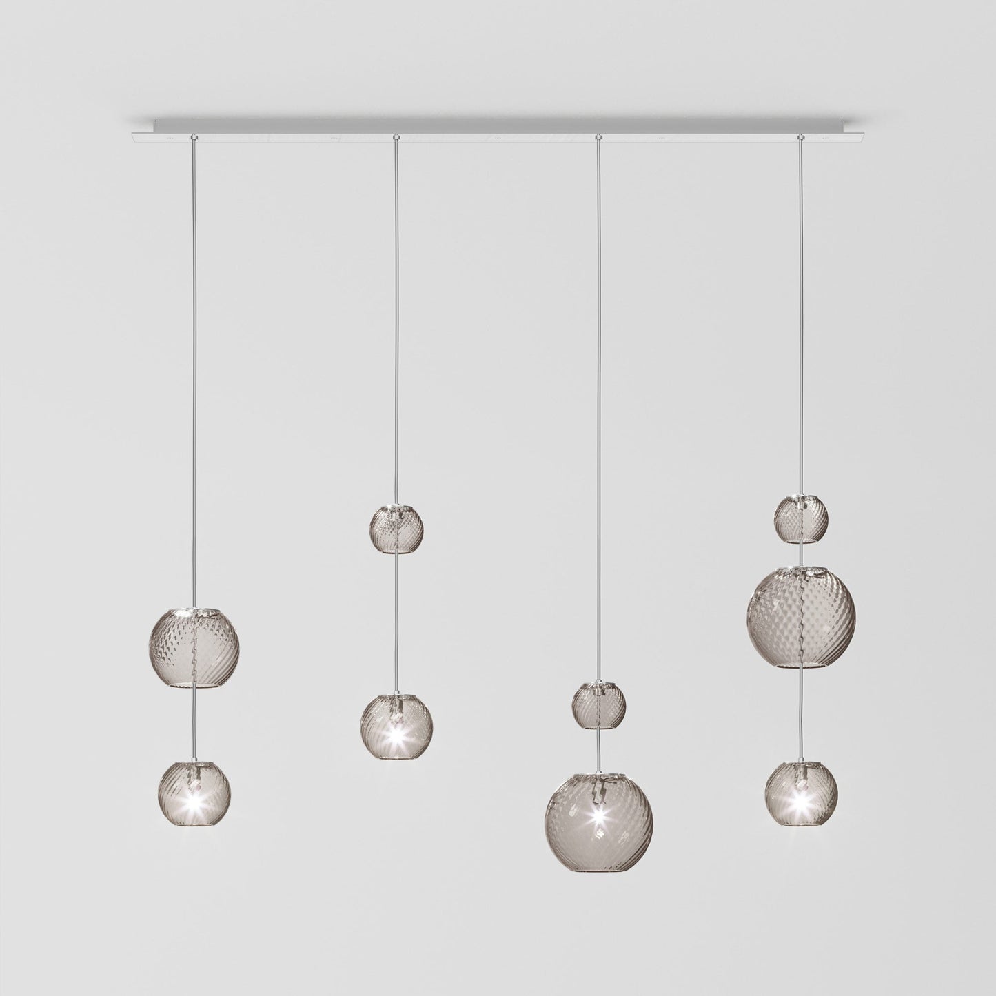 Oto Linear Pendant Light in Detail.