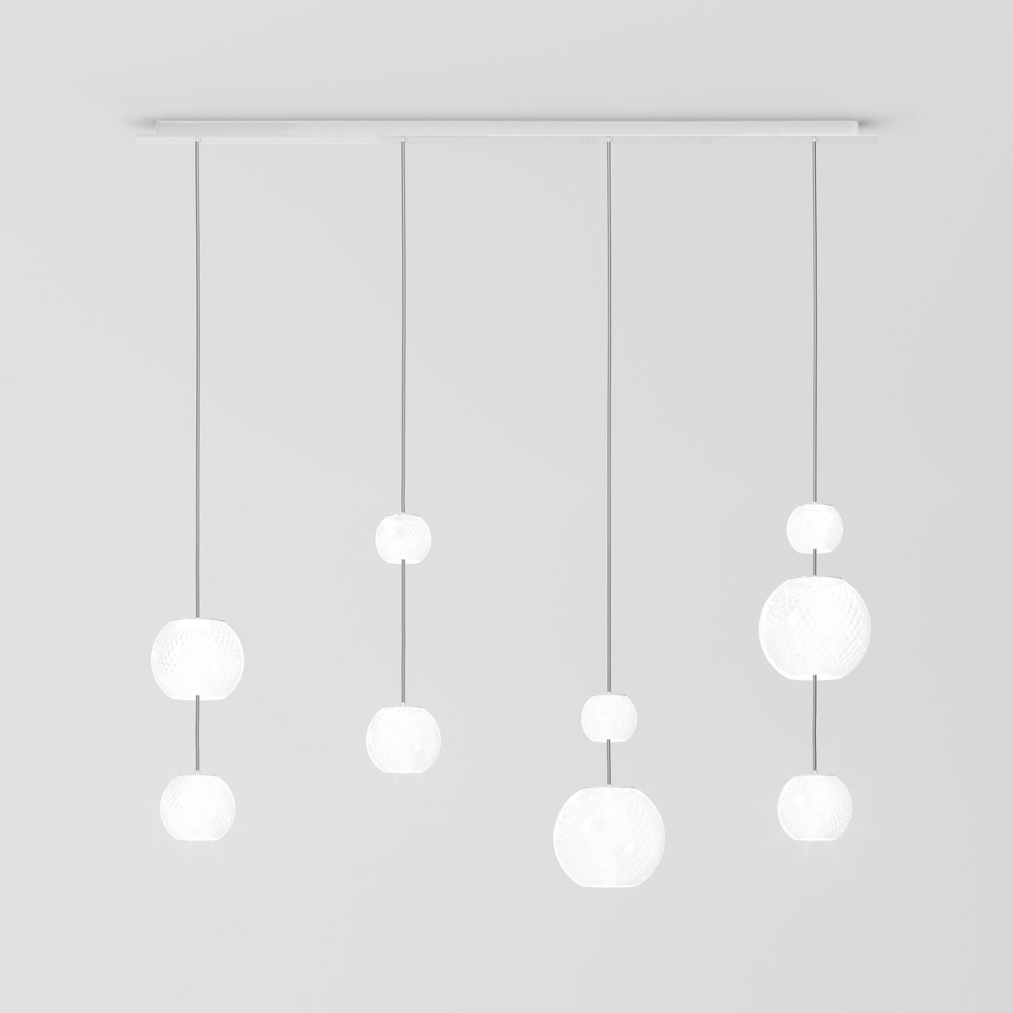 Oto Linear Pendant Light in Detail.