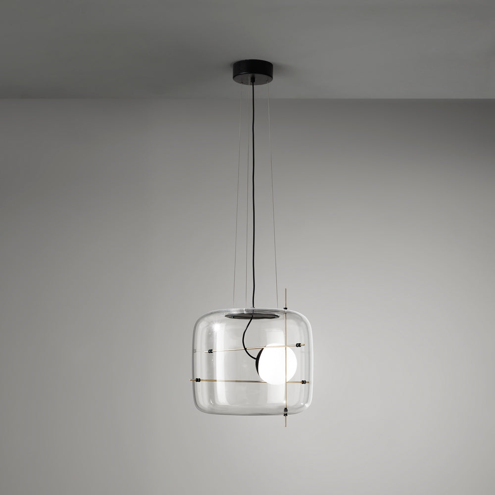 Plot LED Pendant Light in Detail.