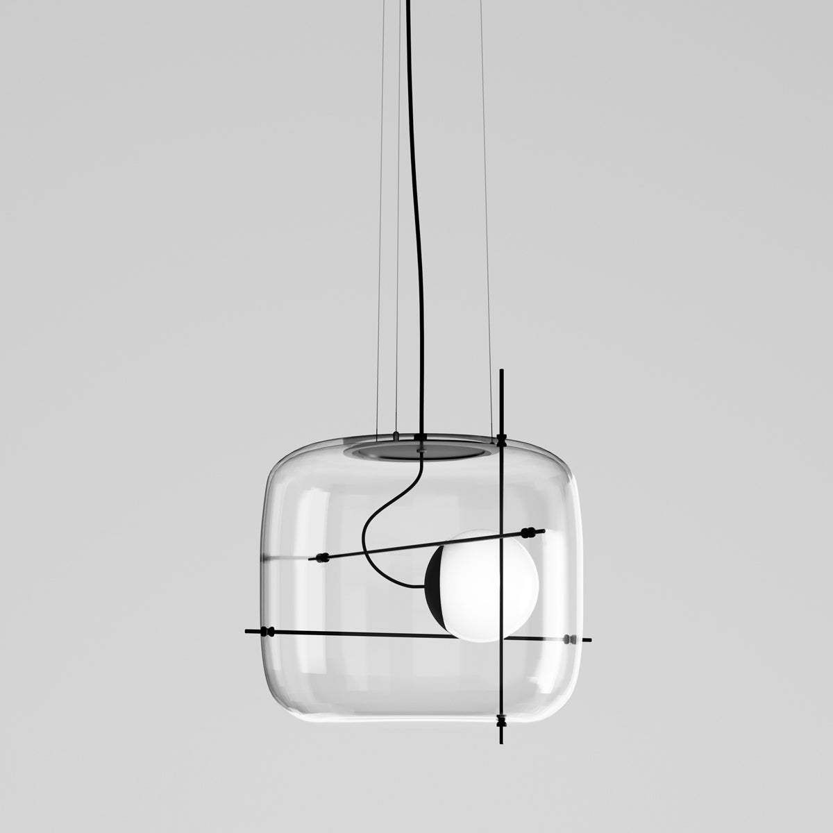 Plot LED Pendant Light in Detail.