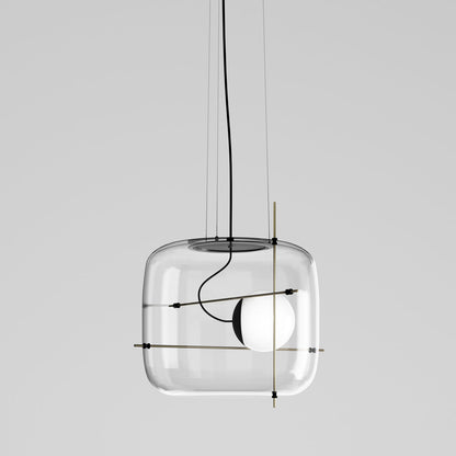 Plot LED Pendant Light in Detail.