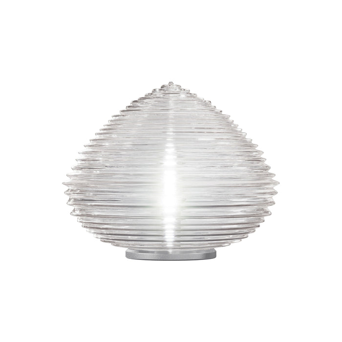 Spirit Table Lamp in Crystal Transparent.